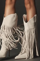 Schutz Raffaela Up Fringe Boots