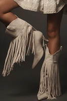 Schutz Raffaela Up Fringe Boots