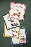 Phannapast Taychamaythakool x Anthropologie Twelve Days of Christmas Cotton Napkins, Set of 12