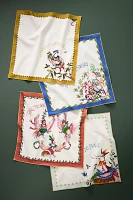 Phannapast Taychamaythakool x Anthropologie Twelve Days of Christmas Cotton Napkins, Set of 12