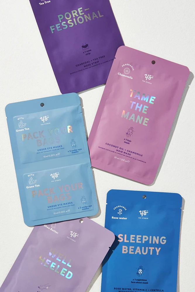 Yes Studio Multi Masking Beauty Sleep Masks, Set of 5