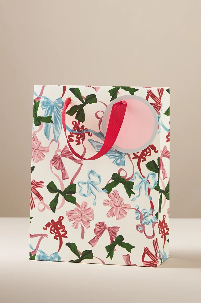 Bow Gift Bags, Set of 6