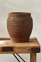 Antiqued Terracotta Jar Planter