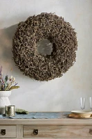 Acadia Bonsai Wood Wreath