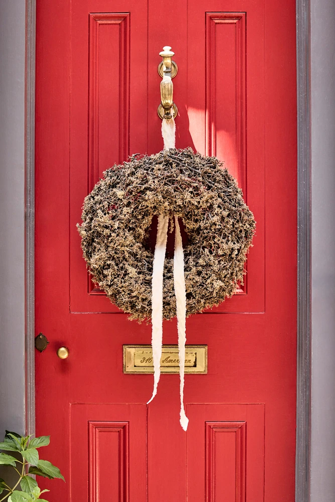 Acadia Bonsai Wood Wreath