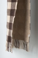 Becksöndergaard Plaid Wool Scarf