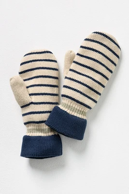 Becksondergaard Striped Emerald Mittens