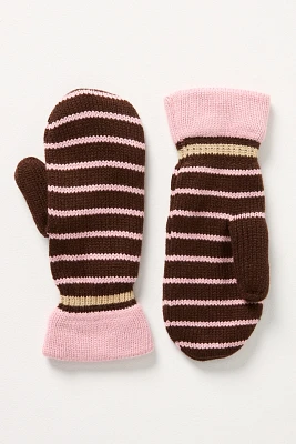 Becksondergaard Striped Emerald Mittens