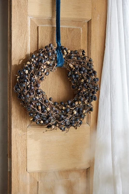 Preserved Nightshade Berry Wreath