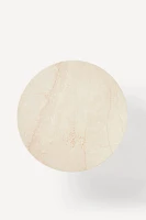 Atlas Marble and Jute Round Coffee Table