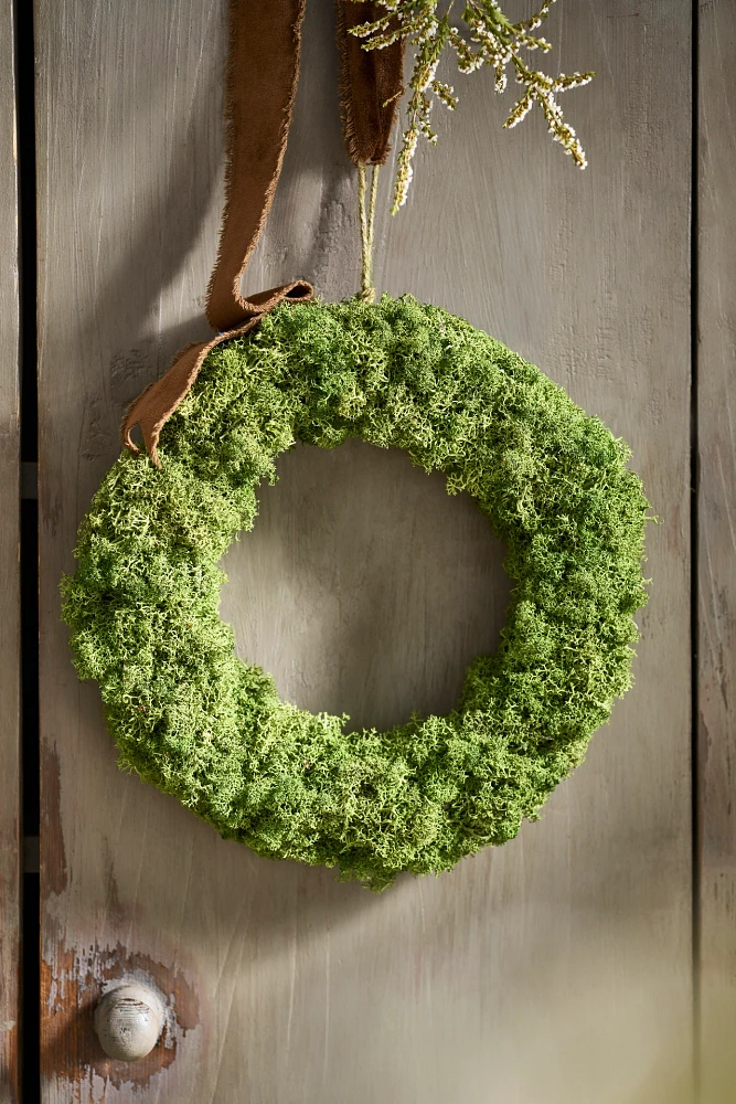 Reindeer Moss Circlet Wreath