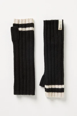 TBCo Cashmere Ribbed Fingerless Gloves