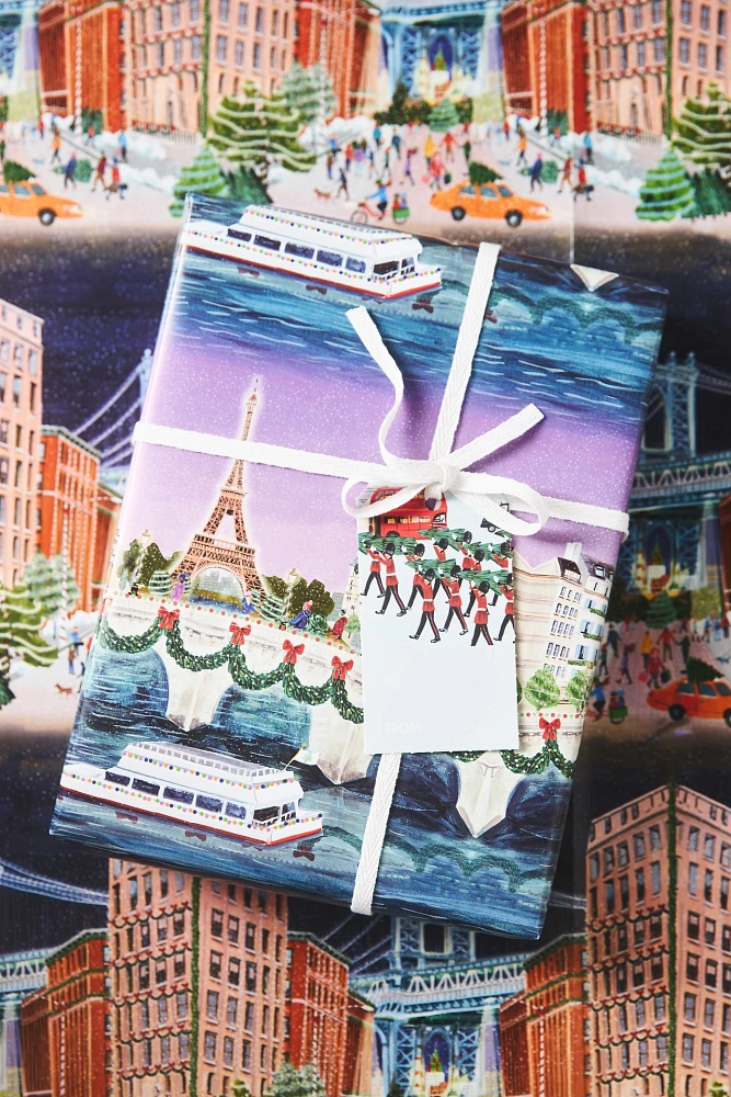 Holiday in the City Paper Wrap Book