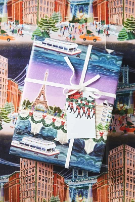 Holiday in the City Paper Wrap Book