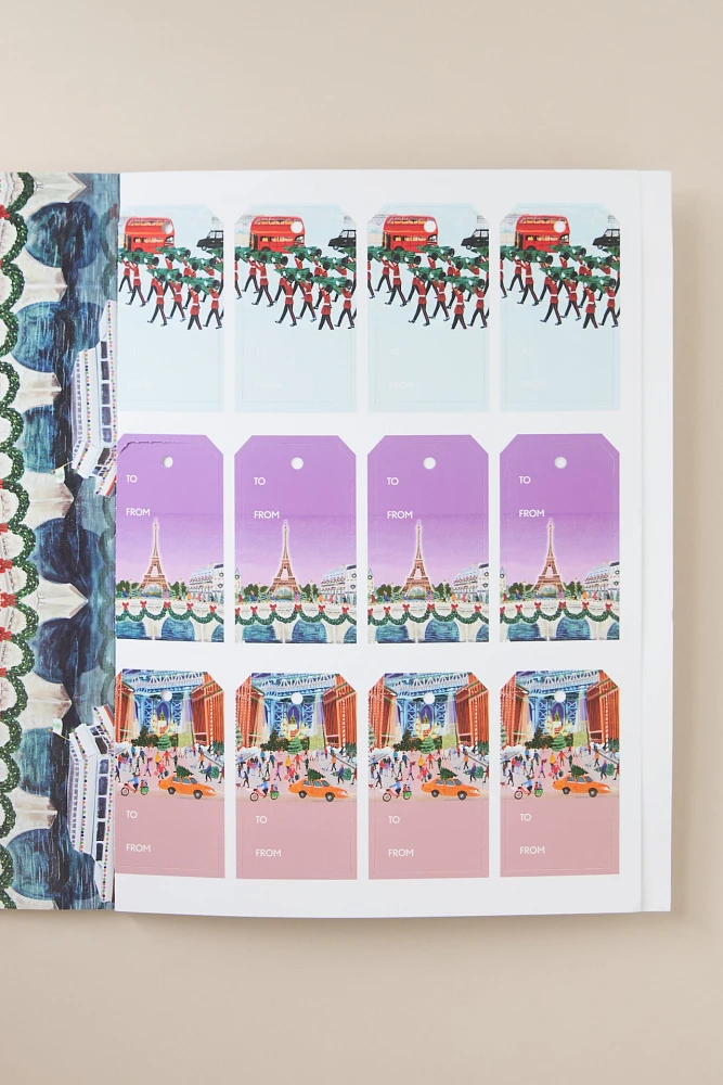 Holiday in the City Paper Wrap Book