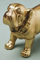 Gold Bulldog Decorative Object