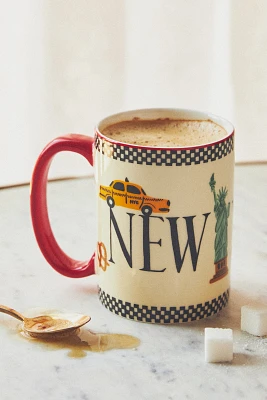 Rifle Paper Co. Stoneware NYC Mug