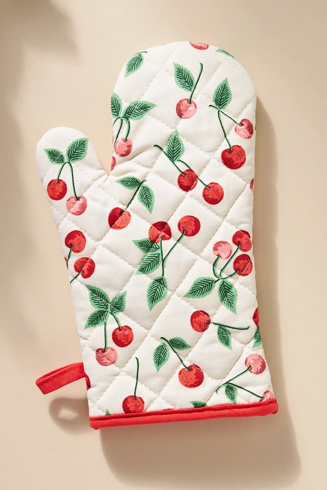 Rifle Paper Co. Cherry Oven Mitt