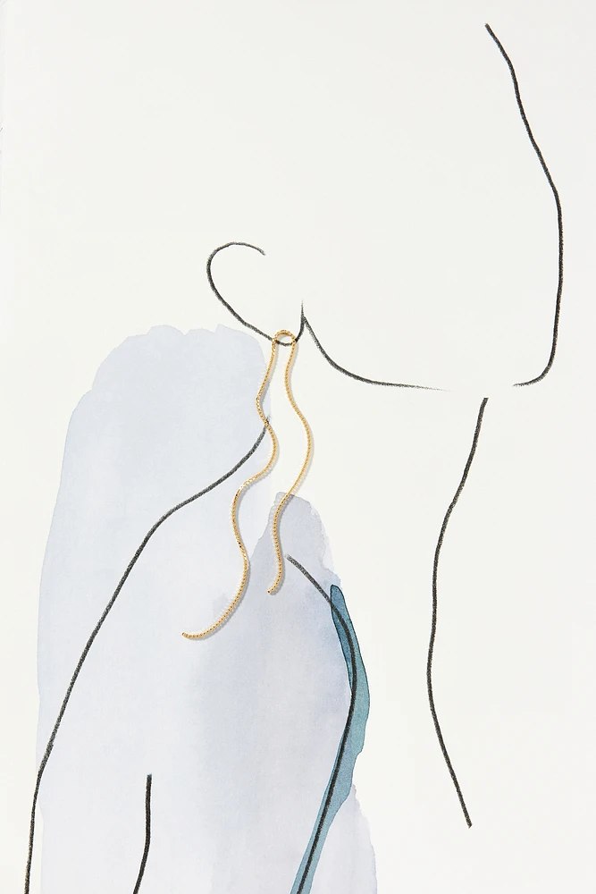 Saskia Diez Fine Fringe Earrings