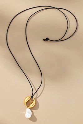 Kozakh Spiral Drop Necklace