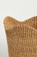 Genevieve Scalloped Woven Bin