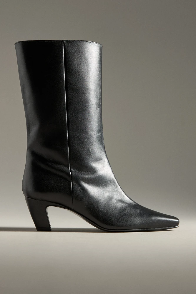 Maeve Tall Square-Toe Boots