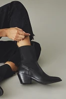 By Anthropologie Sleek Western Ankle Boots