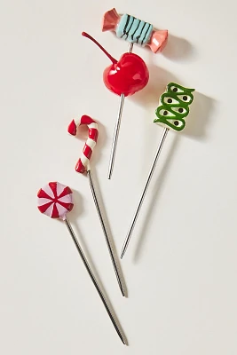 Bon-Bon Cocktail Picks, Set of 4