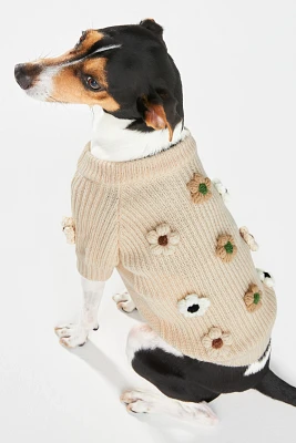 Seasonal 3D Motif Pet Sweater