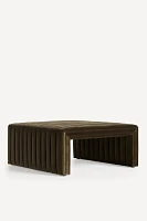 
Alexander Velvet Coffee Table Ottoman