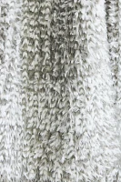 Hugger Marled Eyelash Cozy Knit Throw Blanket