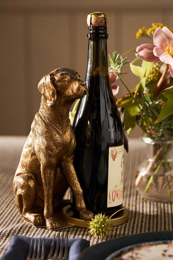 Dog Wine Bottle Holder