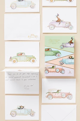 Good Juju Ink Vintage Car Boxed Notecards