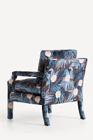 Delaney Frederica Velvet Accent Chair