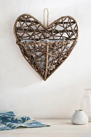 Hanging Twig Heart Planter