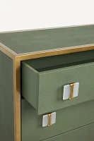 Autumn Shagreen Three-Drawer Dresser