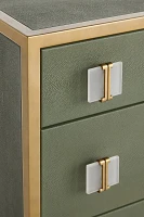 Autumn Shagreen Five-Drawer Dresser