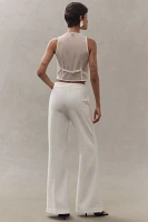 SANS FAFF Pin Tuck Palazzo Pants