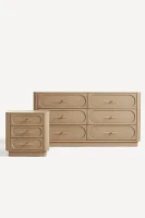 Evers Linen Six-Drawer Dresser