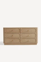 Evers Linen Six-Drawer Dresser