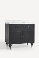 Fern Marble-Top Single Bathroom Vanity