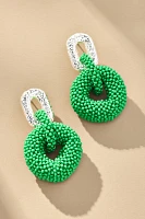 JETLAGMODE Linked Donut Earrings