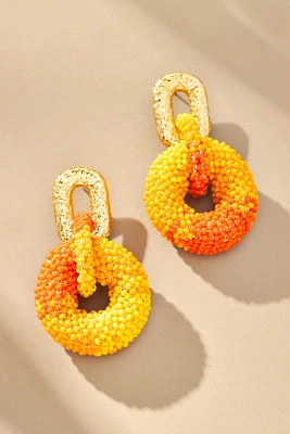 JETLAGMODE Linked Donut Earrings