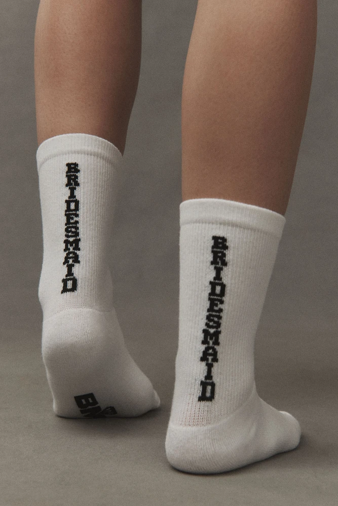 BRIDEMERCH Bridesmaid Crew Socks