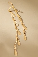 Double Flutter Fringe Drop Earrings