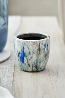 Crackle Taper Ceramic Pot