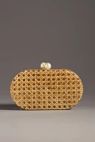 Rae of Light Acrylic Cane Clutch