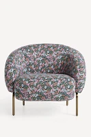 Cornelia Woven Jacquard Frida Occasional Chair