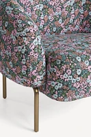 Cornelia Woven Jacquard Frida Occasional Chair