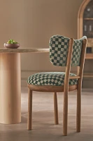 Irie Carmine Jacquard Dining Chair